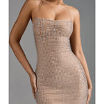 Lasma Embellished Halterneck A-Line Mini Dress - Endless - UAE Rental and Resale for Women's Fashion