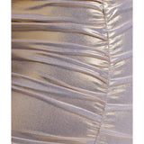 Layla Long Sleeve Metallic Jersey Mini Dress - Endless - UAE Rental and Resale for Women's Fashion