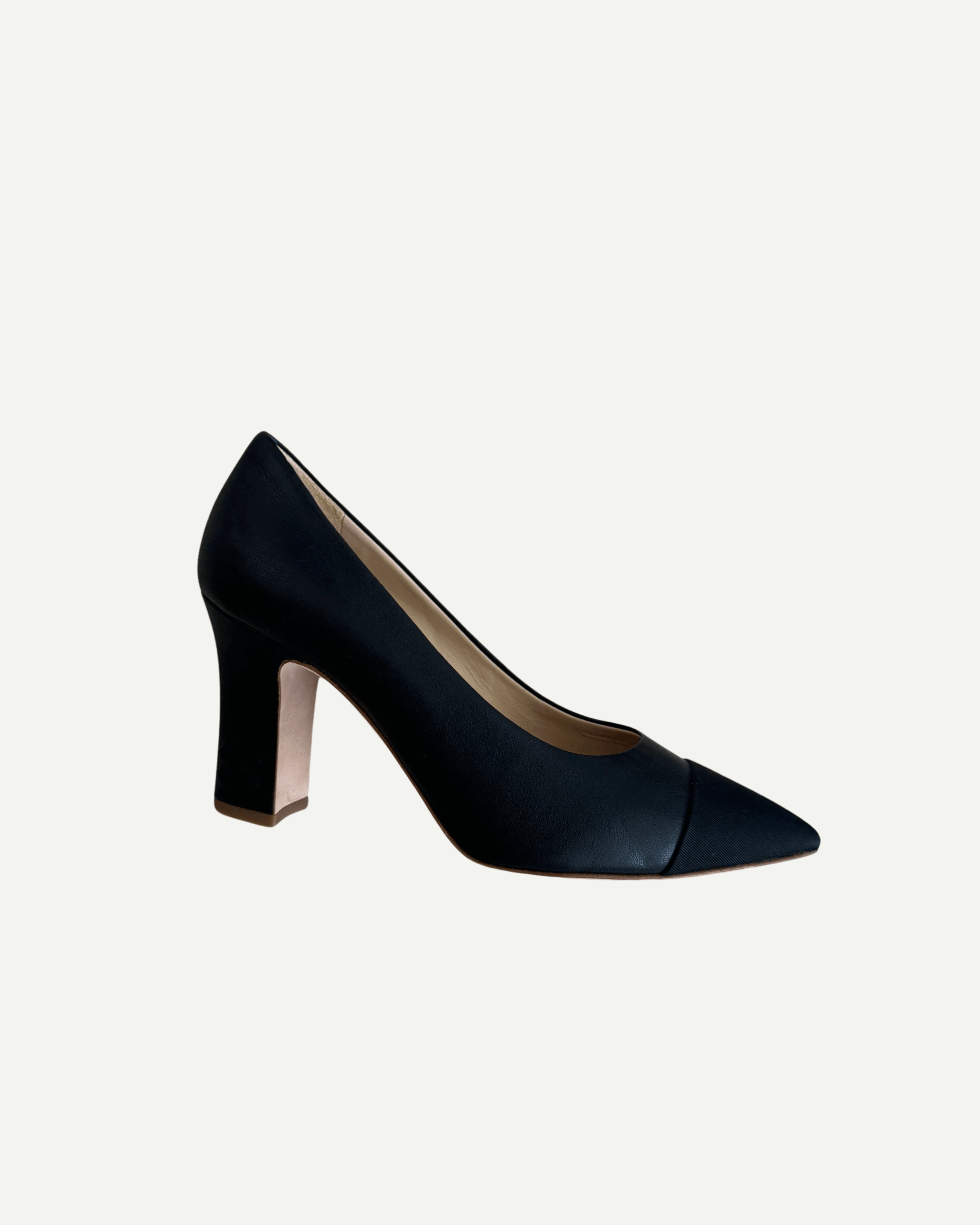 Leather Block Heels - Endless - UAE Rental and Resale for Women's Fashion