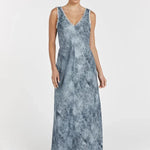 Leon Linen Vneck Slip Dress - Endless - UAE Rental and Resale for Women's Fashion