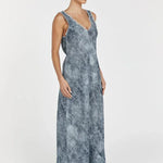 Leon Linen Vneck Slip Dress - Endless - UAE Rental and Resale for Women's Fashion