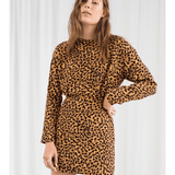 Leopard Print Mini Dress - Endless - UAE Rental and Resale for Women's Fashion