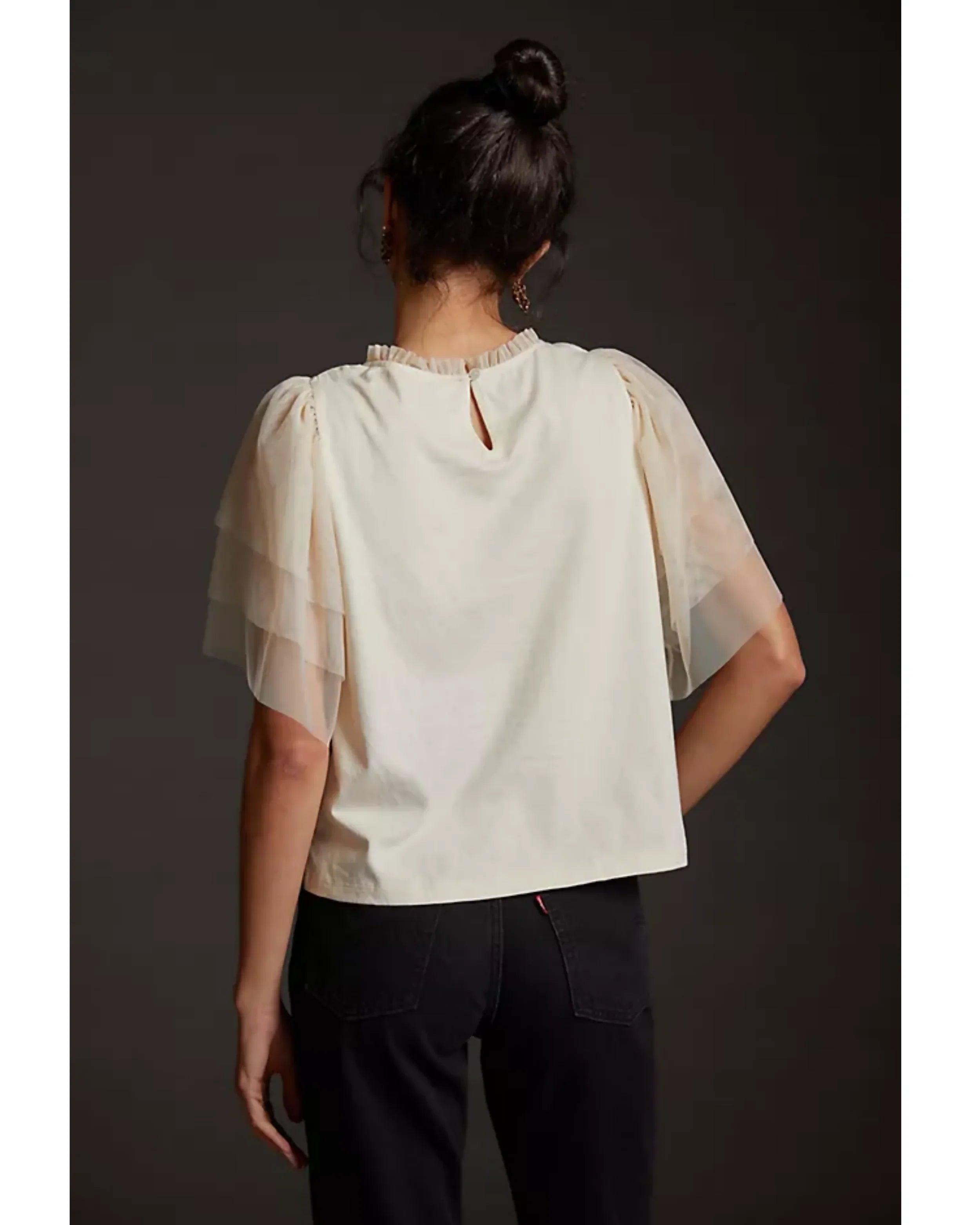 Let Me Be Sequined Embroidered Top - Endless - UAE Rental and Resale for Women's Fashion