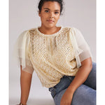 Let Me Be Sequined Embroidered Top - Endless - UAE Rental and Resale for Women's Fashion