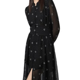 Liza Cyla Embroidered Shirt Dress - Endless - UAE Rental and Resale for Women's Fashion