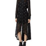 Liza Cyla Embroidered Shirt Dress - Endless - UAE Rental and Resale for Women's Fashion