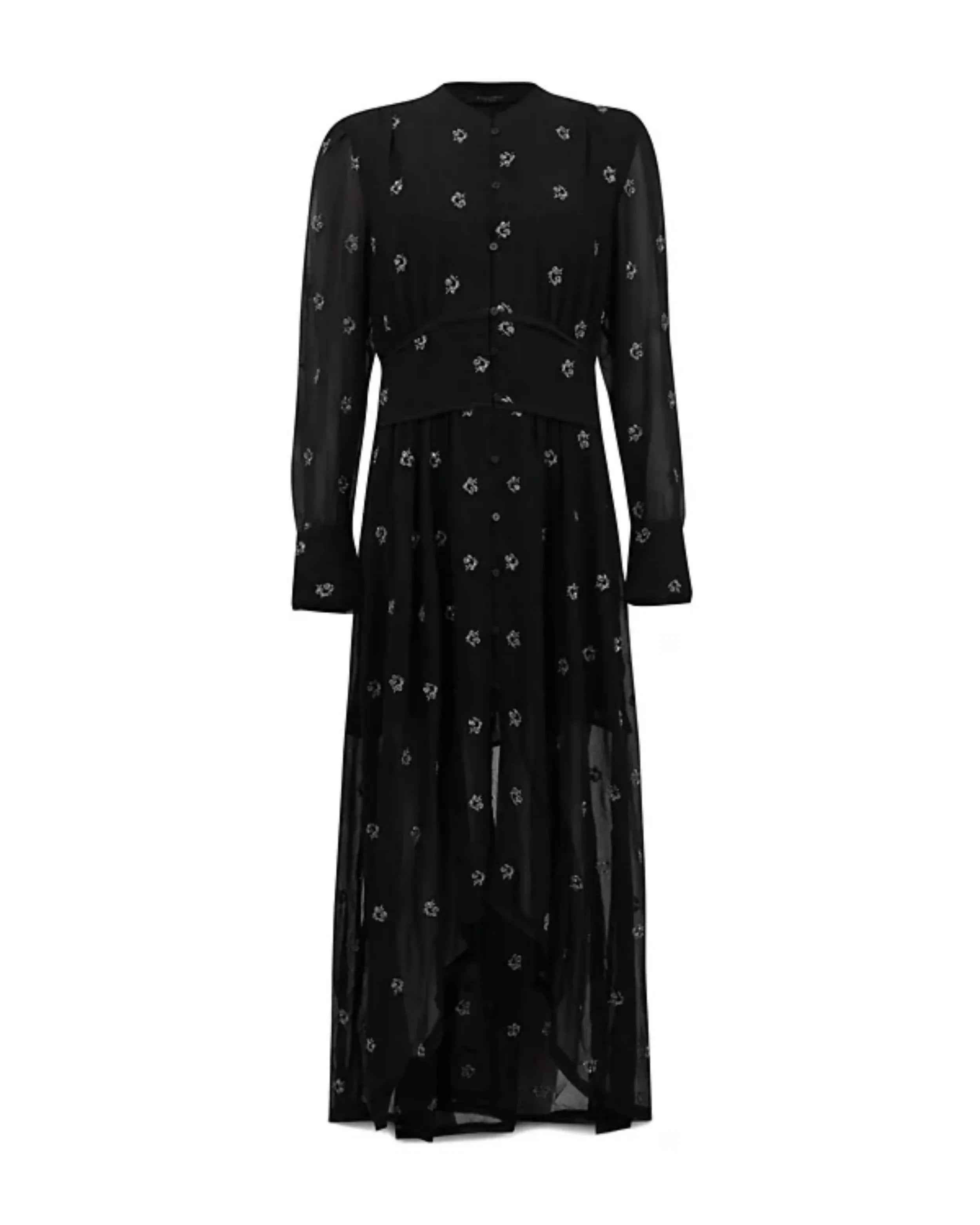 Liza Cyla Embroidered Shirt Dress - Endless - UAE Rental and Resale for Women's Fashion
