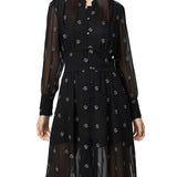 Liza Cyla Embroidered Shirt Dress - Endless - UAE Rental and Resale for Women's Fashion
