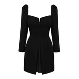 Long Sleeve A-Line Mini Dress - Endless - UAE Rental and Resale for Women's Fashion