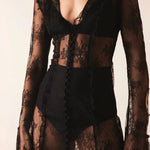 Luana Lace Mini Dress - Endless - UAE Rental and Resale for Women's Fashion