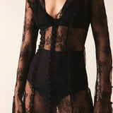 Luana Lace Mini Dress - Endless - UAE Rental and Resale for Women's Fashion