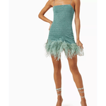 Lumiere Plumage Mini Dress - Endless - UAE Rental and Resale for Women's Fashion