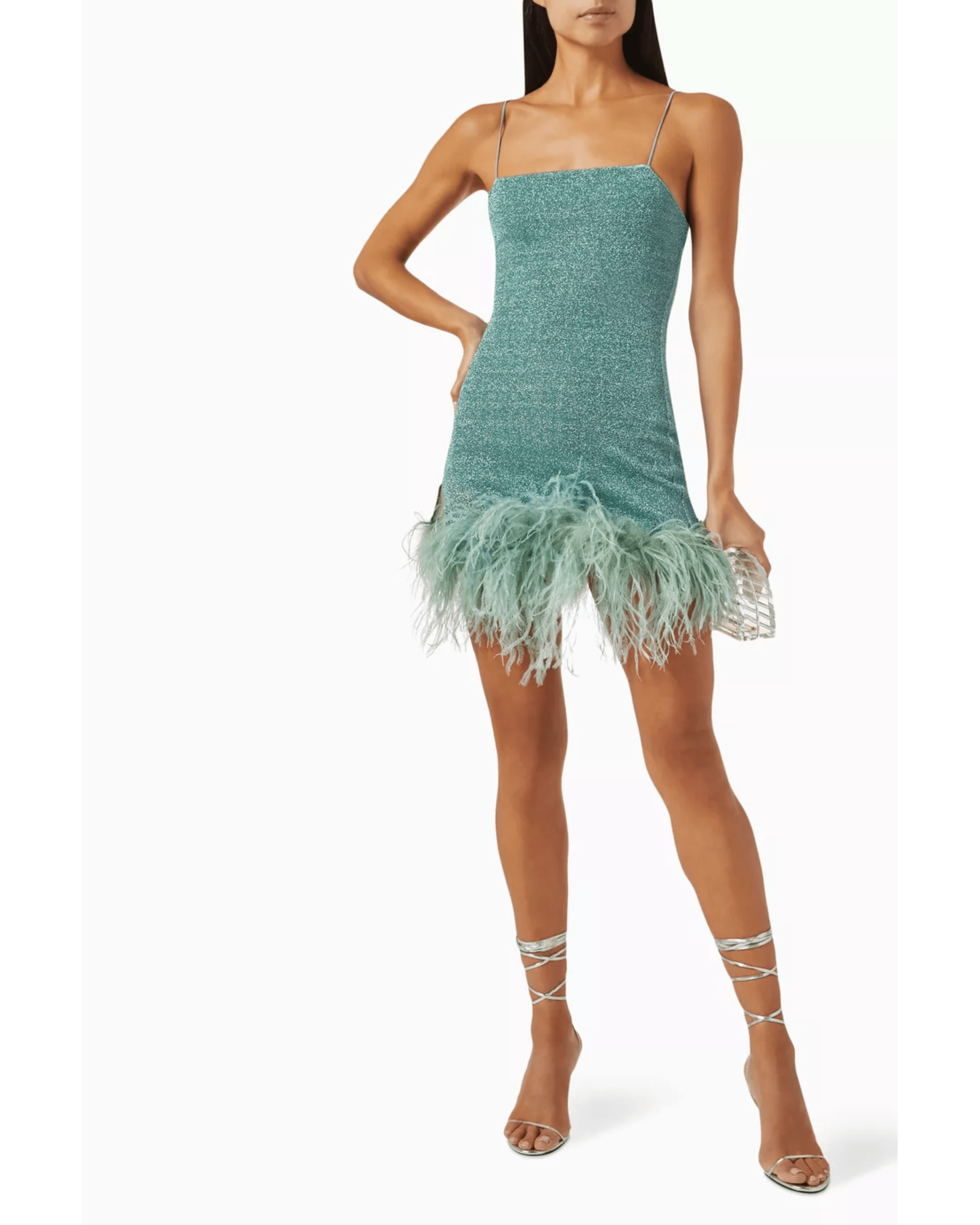 Lumiere Plumage Mini Dress - Endless - UAE Rental and Resale for Women's Fashion