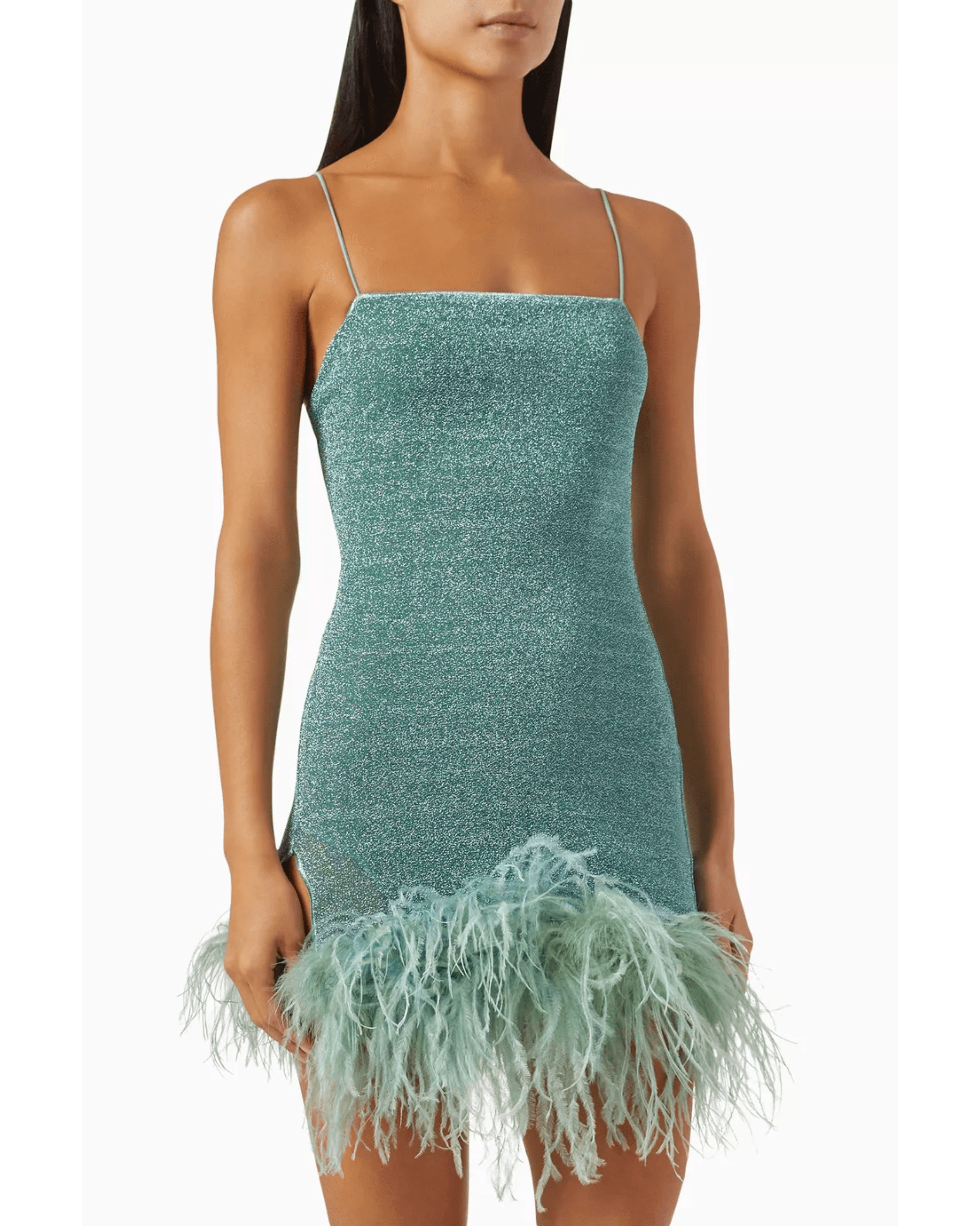 Lumiere Plumage Mini Dress - Endless - UAE Rental and Resale for Women's Fashion