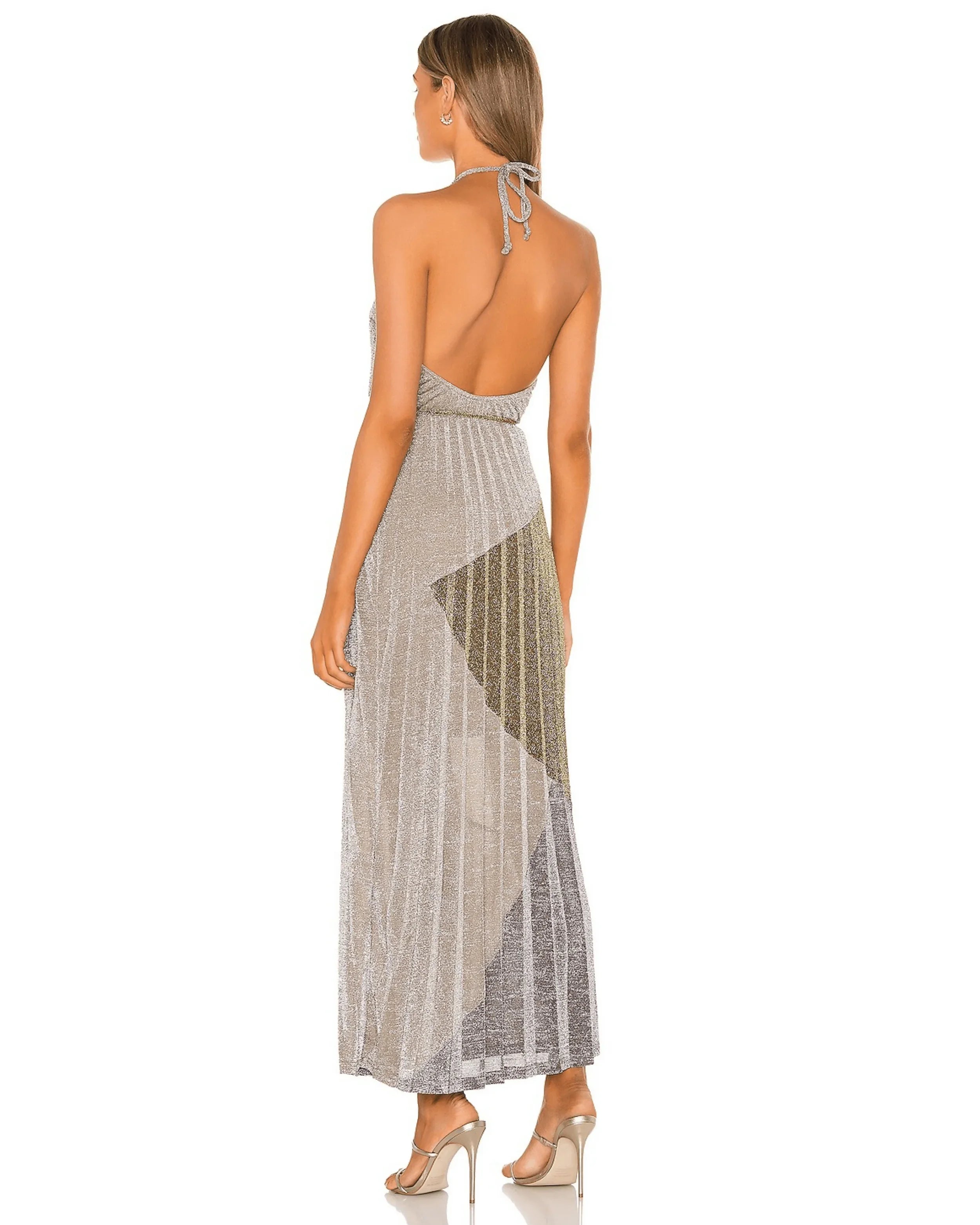 Luna Pleat Maxi Dress - Endless - UAE Rental and Resale for Women's Fashion