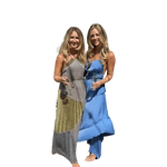 Luna Pleat Maxi Dress - Endless - UAE Rental and Resale for Women's Fashion