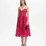 Magenta Azaelea Lace Dress - Endless - UAE Rental and Resale for Women's Fashion