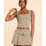 Maize & Laurel Co-ord Set - Endless - UAE Rental and Resale for Women's Fashion
