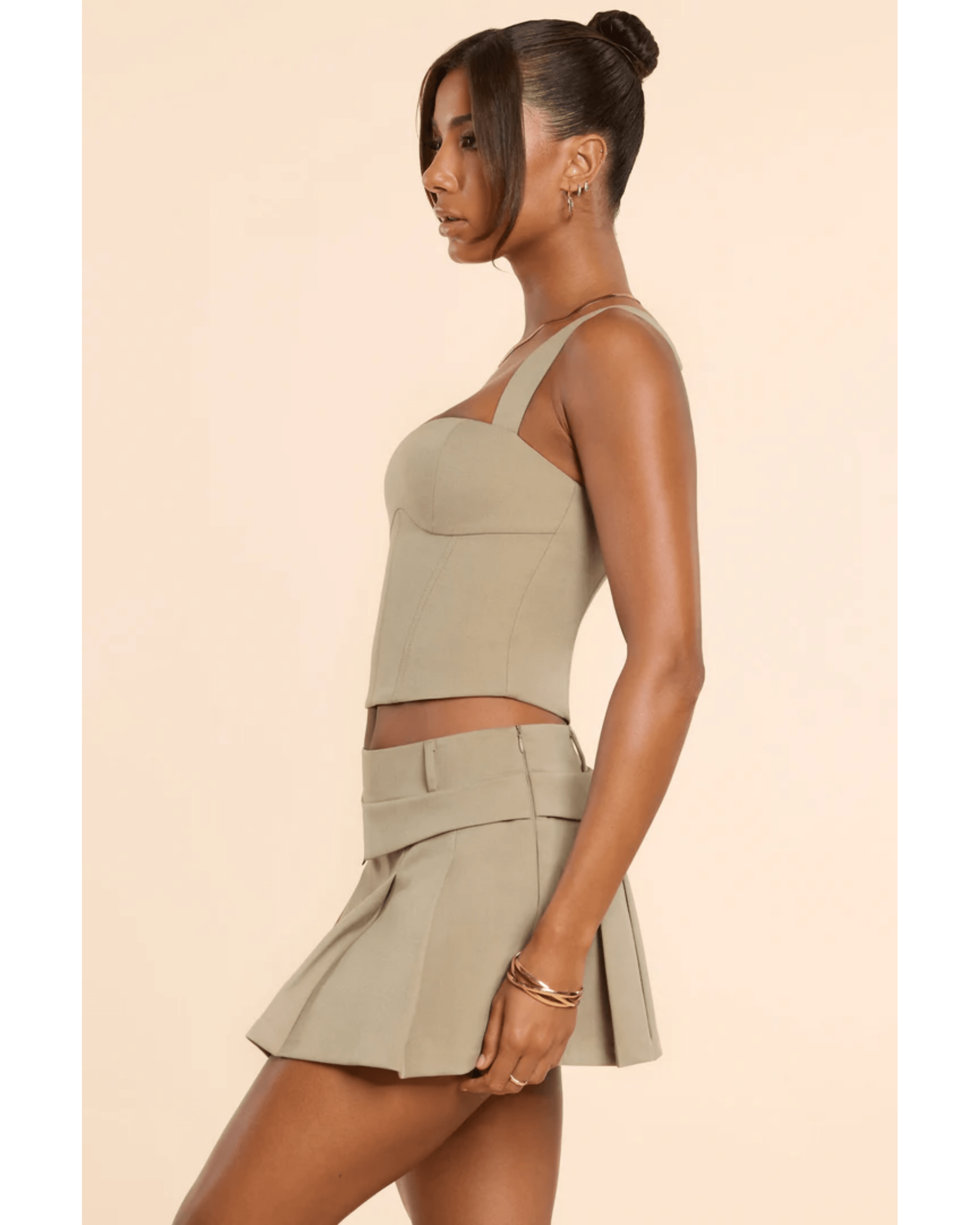 Maize & Laurel Co-ord Set - Endless - UAE Rental and Resale for Women's Fashion
