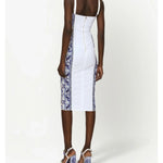 Majolica-print Bustier Dress - Endless - UAE Rental and Resale for Women's Fashion
