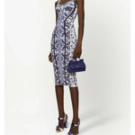 Majolica-print Bustier Dress - Endless - UAE Rental and Resale for Women's Fashion