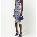 Majolica-print Bustier Dress - Endless - UAE Rental and Resale for Women's Fashion