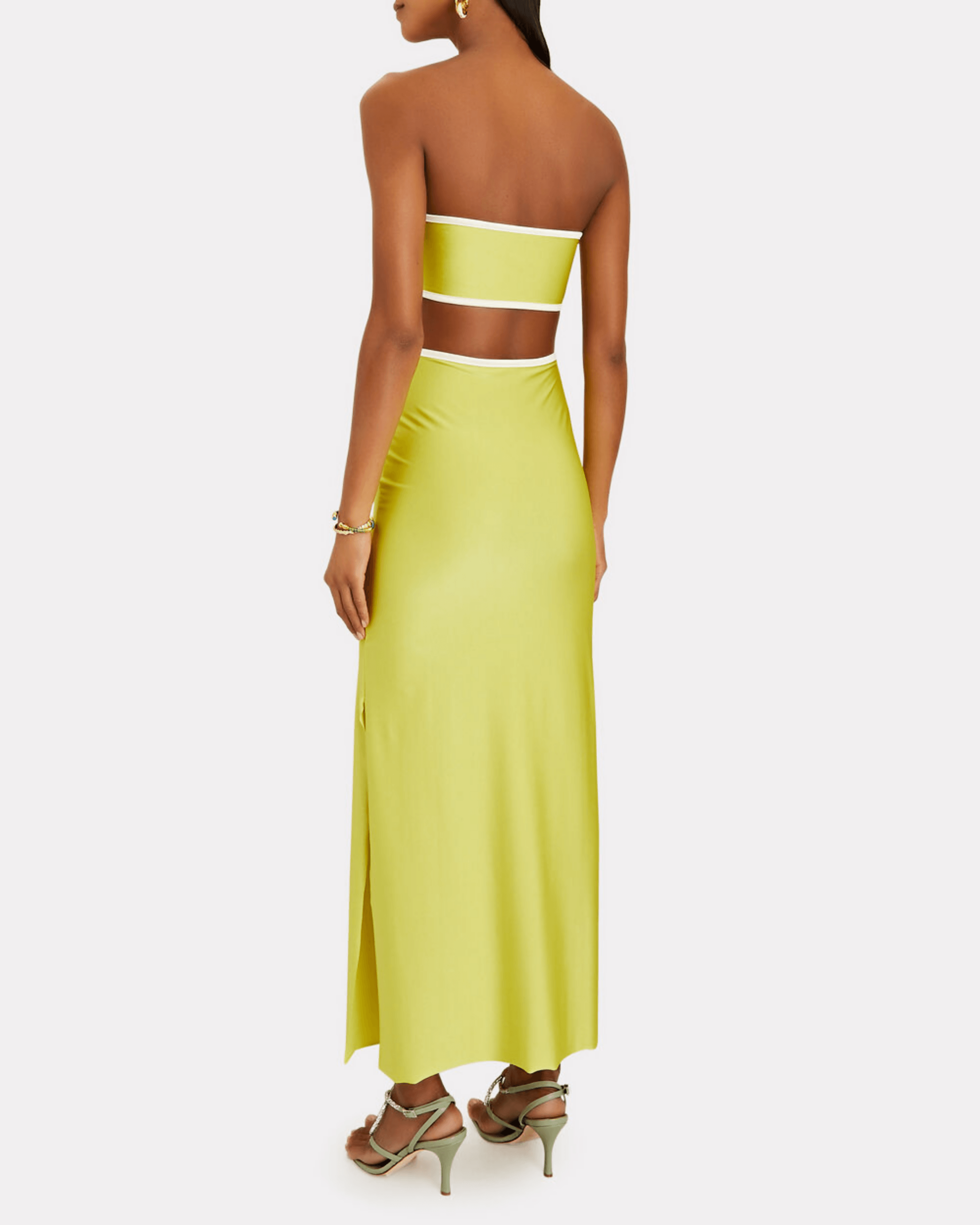 Mambo Strapless Cut-Out Maxi Dress - Endless - UAE Rental and Resale for Women's Fashion