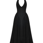 Marilyn Twill Halter Midi Dress - Endless - UAE Rental and Resale for Women's Fashion