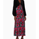 Melanie Printed Silk Dress - Endless - UAE Rental and Resale for Women's Fashion