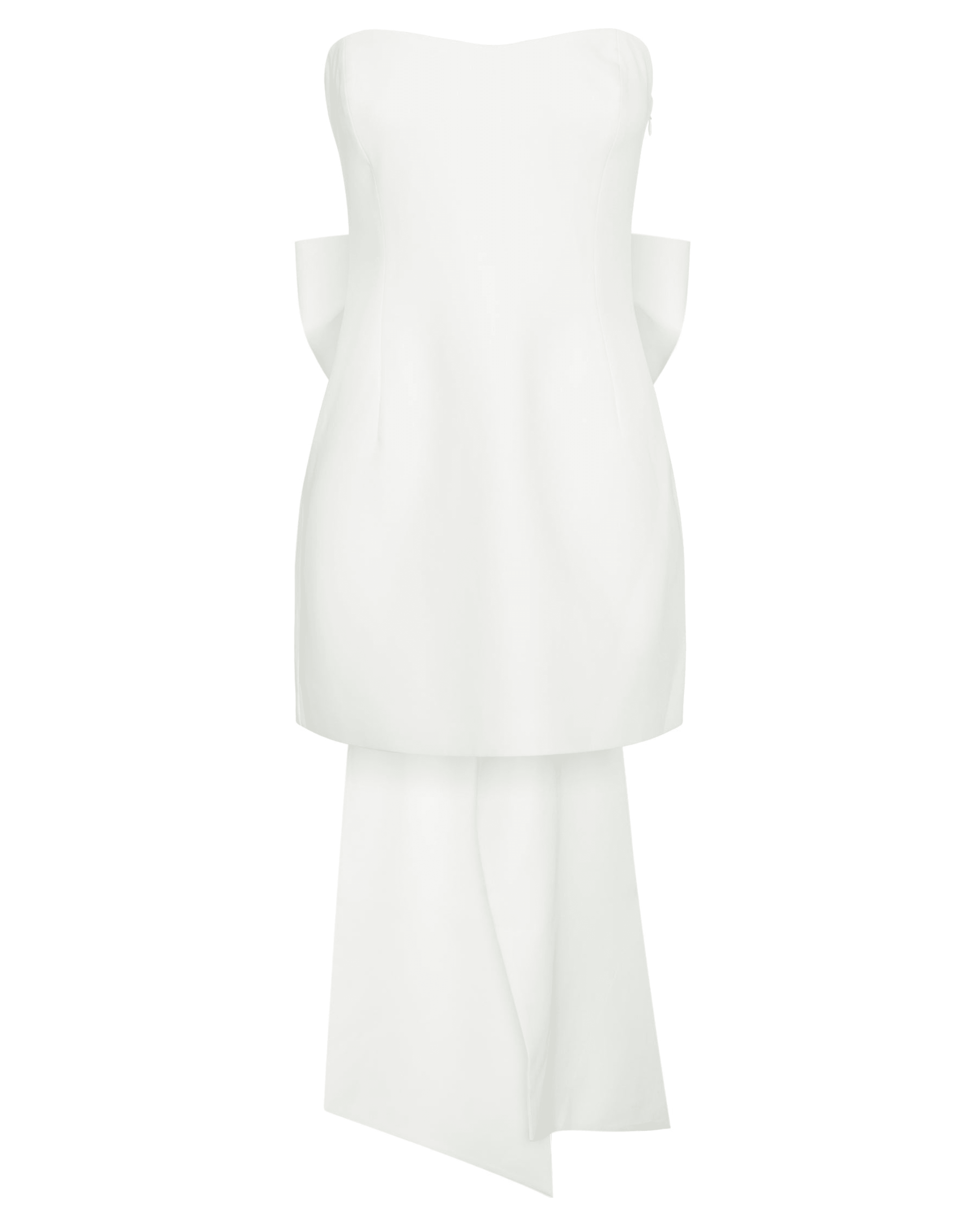 Meredith Strapless Bow Mini Dress - Endless - UAE Rental and Resale for Women's Fashion