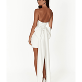 Meredith Strapless Bow Mini Dress - Endless - UAE Rental and Resale for Women's Fashion