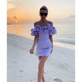 Meringue Mini Dress - Endless - UAE Rental and Resale for Women's Fashion