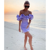 Meringue Mini Dress - Endless - UAE Rental and Resale for Women's Fashion