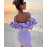 Meringue Mini Dress - Endless - UAE Rental and Resale for Women's Fashion
