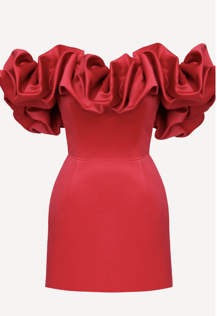 Meringue Mini Dress - Endless - UAE Rental and Resale for Women's Fashion