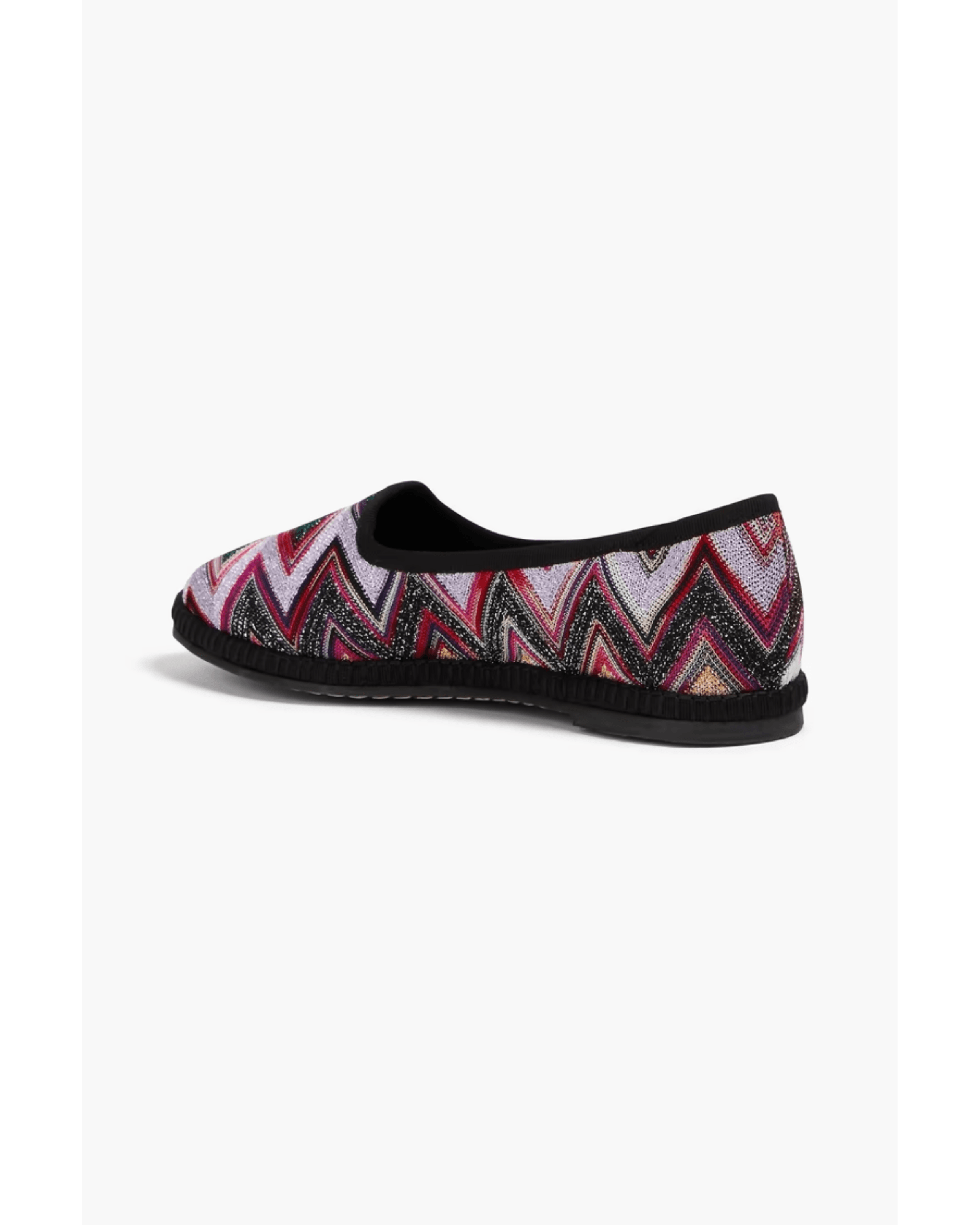 Metallic Crochet-Knit Slippers - Endless - UAE Rental and Resale for Women's Fashion