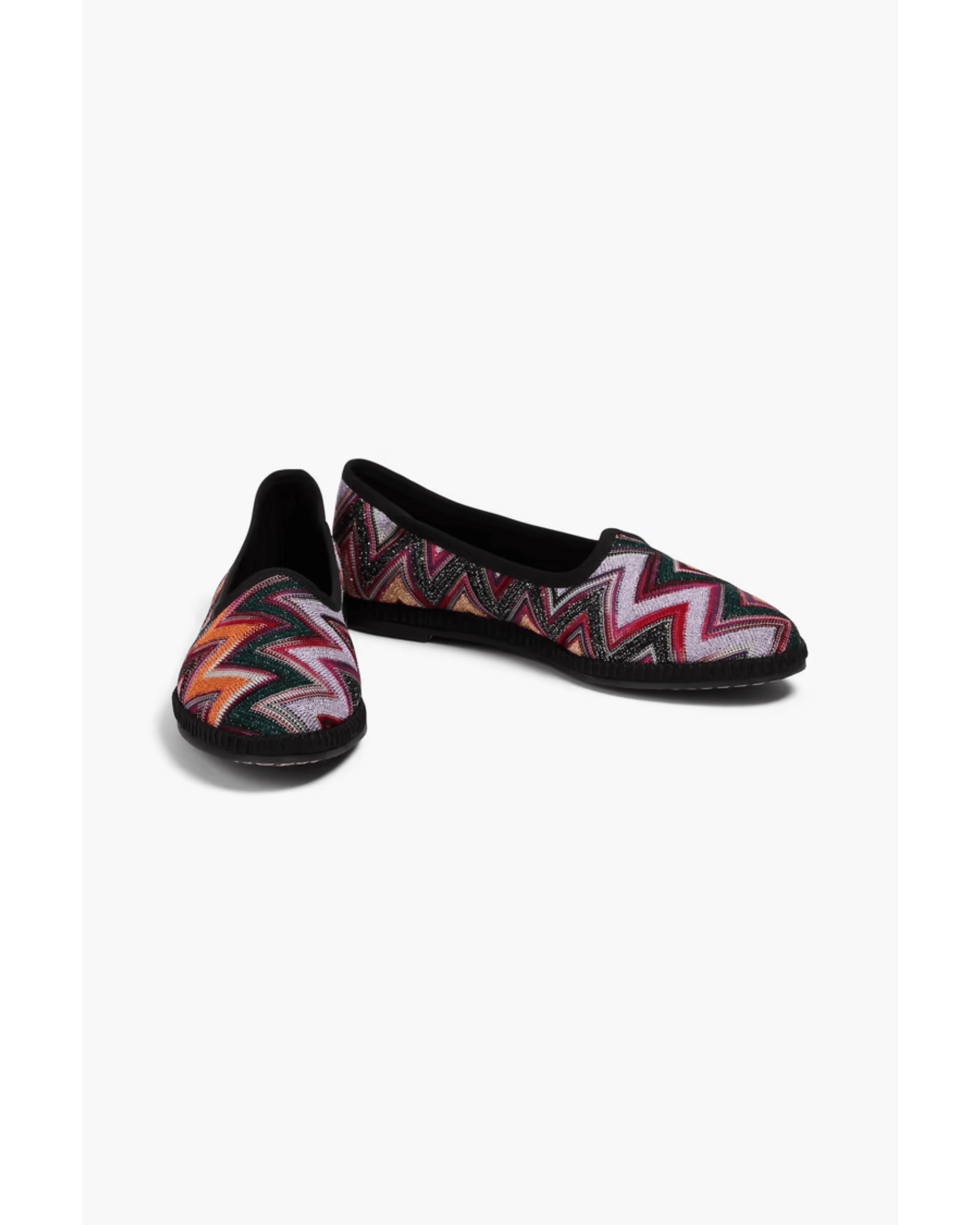 Metallic Crochet-Knit Slippers - Endless - UAE Rental and Resale for Women's Fashion