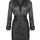 Metallic Mini Dress - Endless - UAE Rental and Resale for Women's Fashion