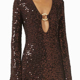 Montego Sequin-embellished Mini Dress