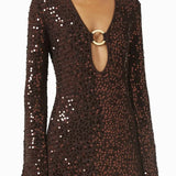 Montego Sequin-embellished Mini Dress