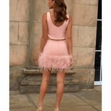 Mia Blush Skirt - Endless - UAE Rental and Resale for Women's Fashion