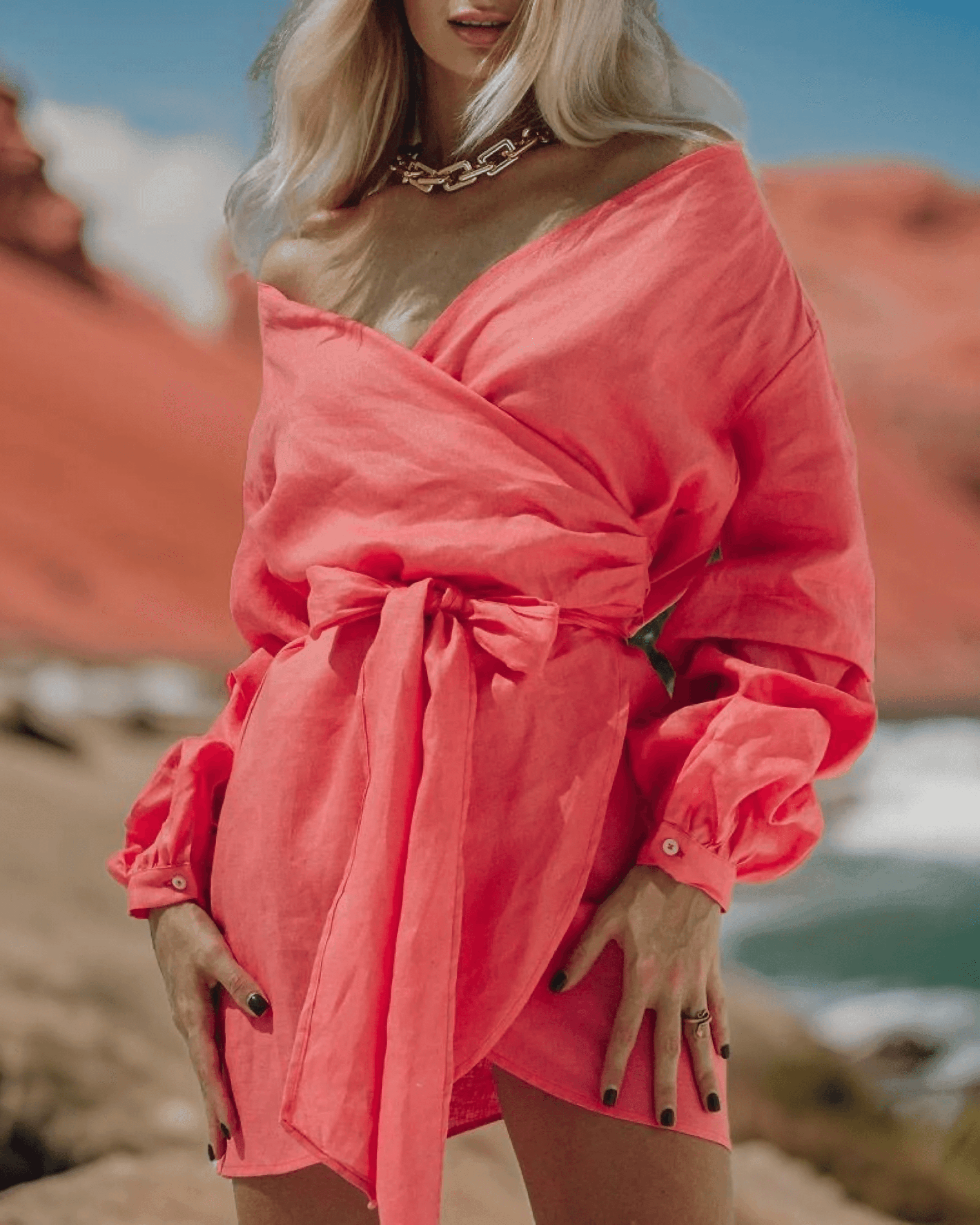 Mia Off The Shoulder Dress - Endless - UAE Rental and Resale for Women's Fashion