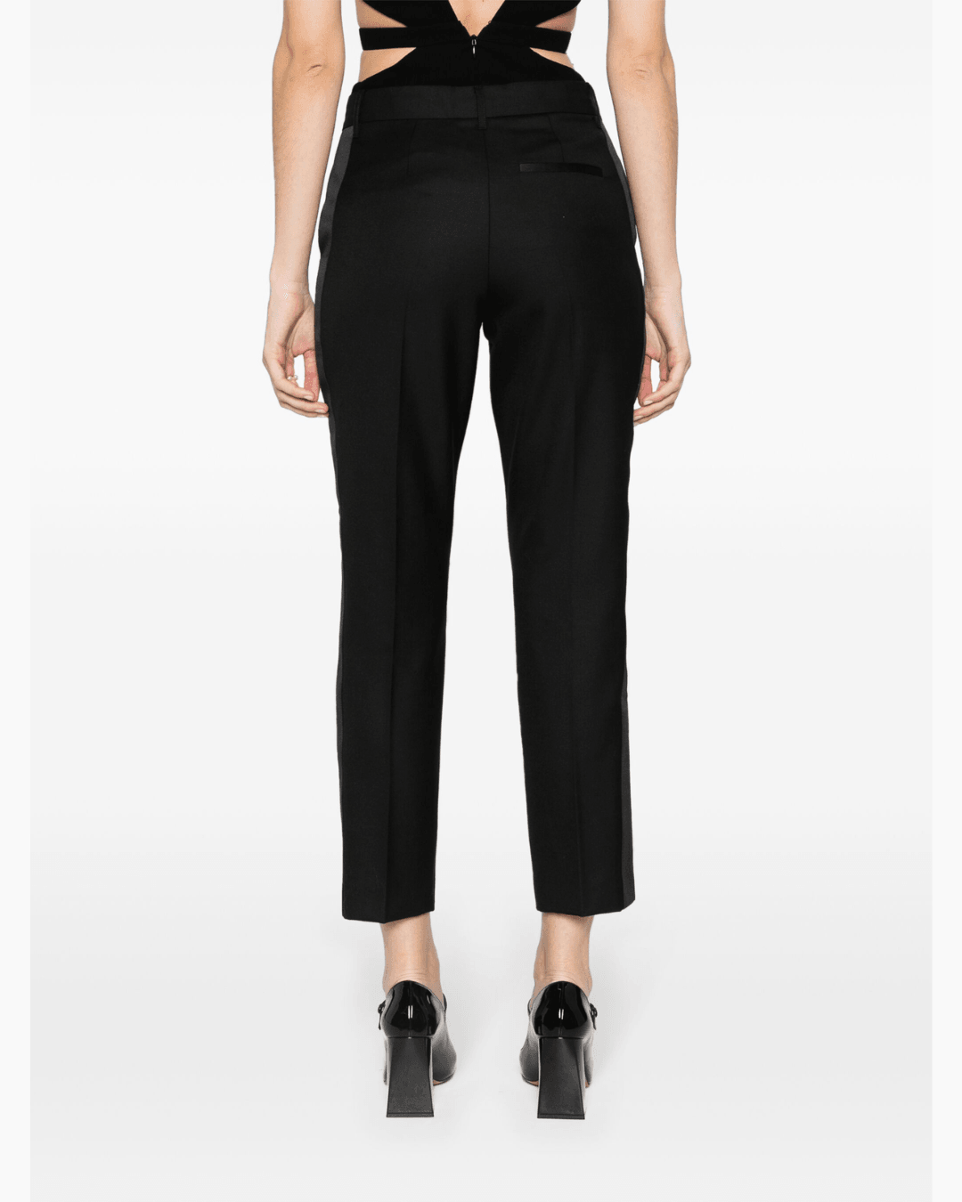 Mick Cigarette Tuxedo Trousers - Endless - UAE Rental and Resale for Women's Fashion