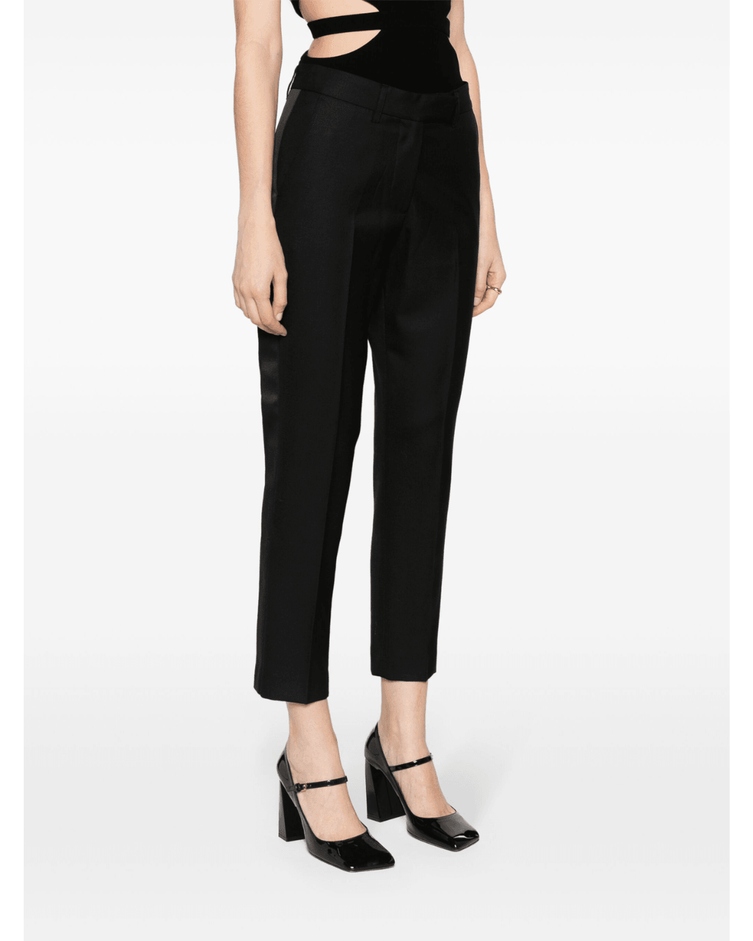 Mick Cigarette Tuxedo Trousers - Endless - UAE Rental and Resale for Women's Fashion