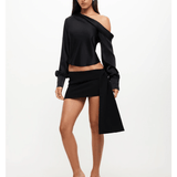 Midnight Mini Skirt - Endless - UAE Rental and Resale for Women's Fashion