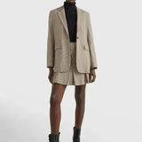 Mini Houndstooth Blazer & Skirt Co-ord - Endless - UAE Rental and Resale for Women's Fashion