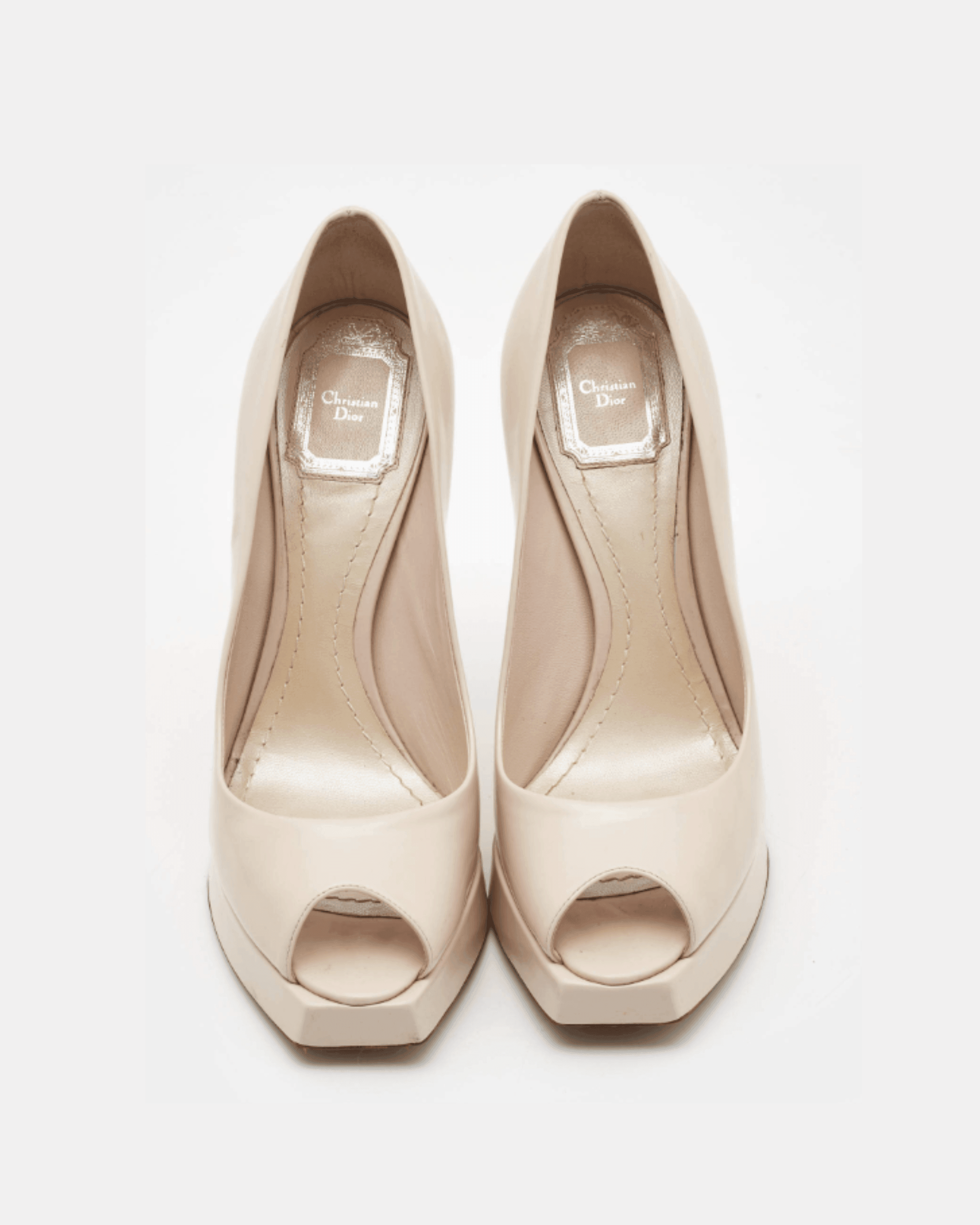 Miss Dior Peep Toe Platform Pumps - Endless - UAE Rental and Resale for Women's Fashion