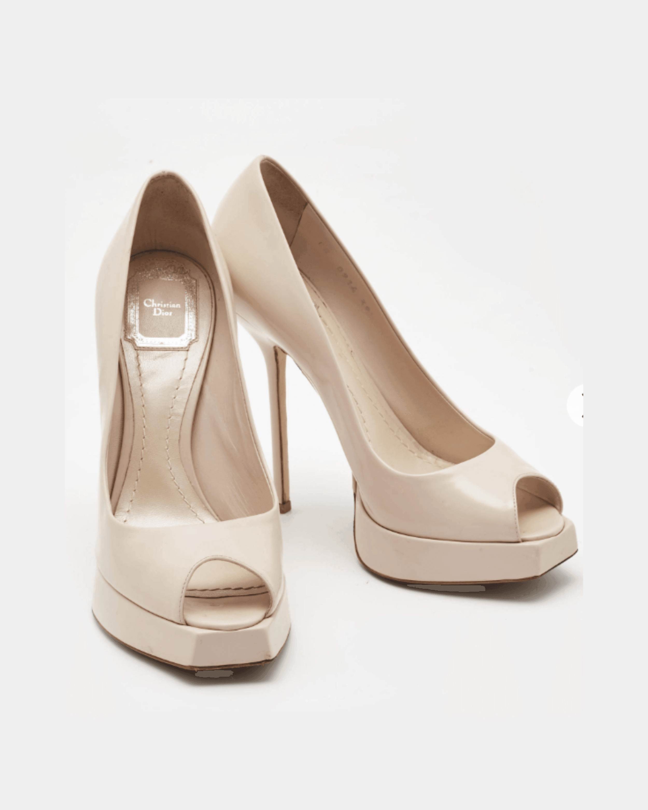 Miss Dior Peep Toe Platform Pumps - Endless - UAE Rental and Resale for Women's Fashion
