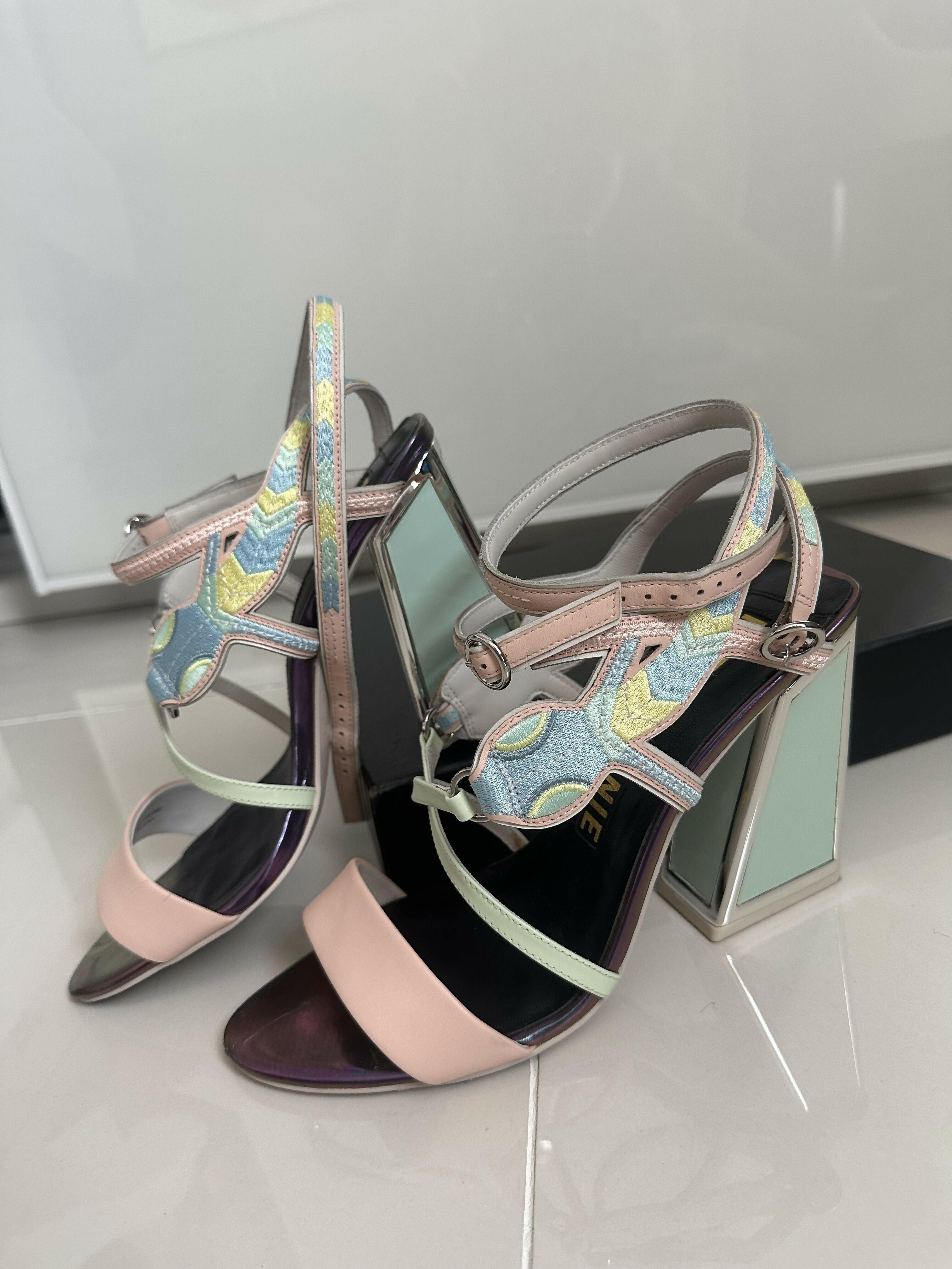 Molly Multipastels High Heels - Endless - UAE Rental and Resale for Women's Fashion