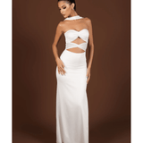 Monique Maxi Dress - White - Endless - UAE Rental and Resale for Women's Fashion